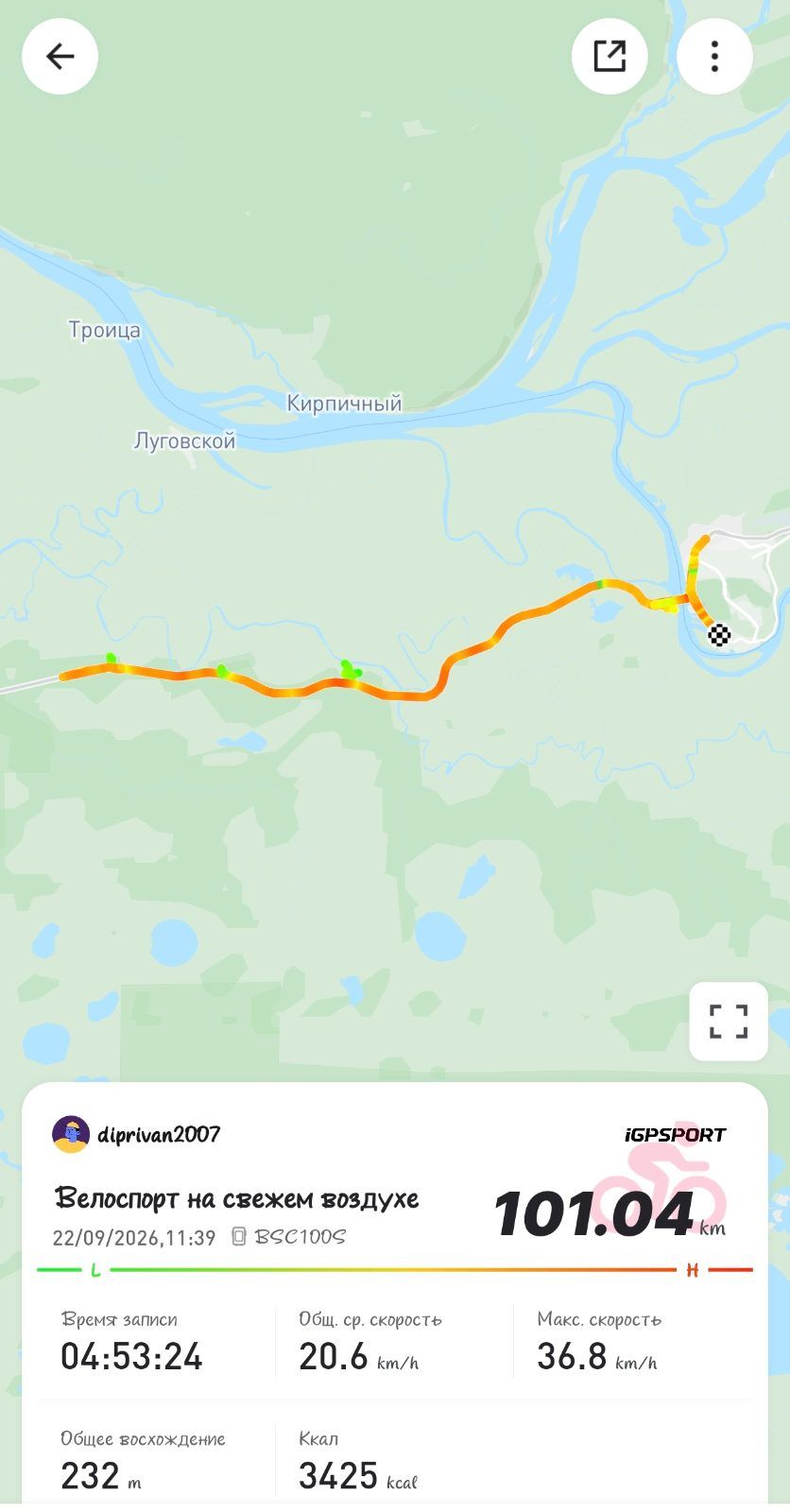 Медиа-превью тренировки